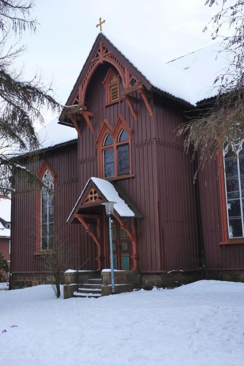Ferienresidenz-An-Der-Bode-Wohnung-2 برونلاغ المظهر الخارجي الصورة